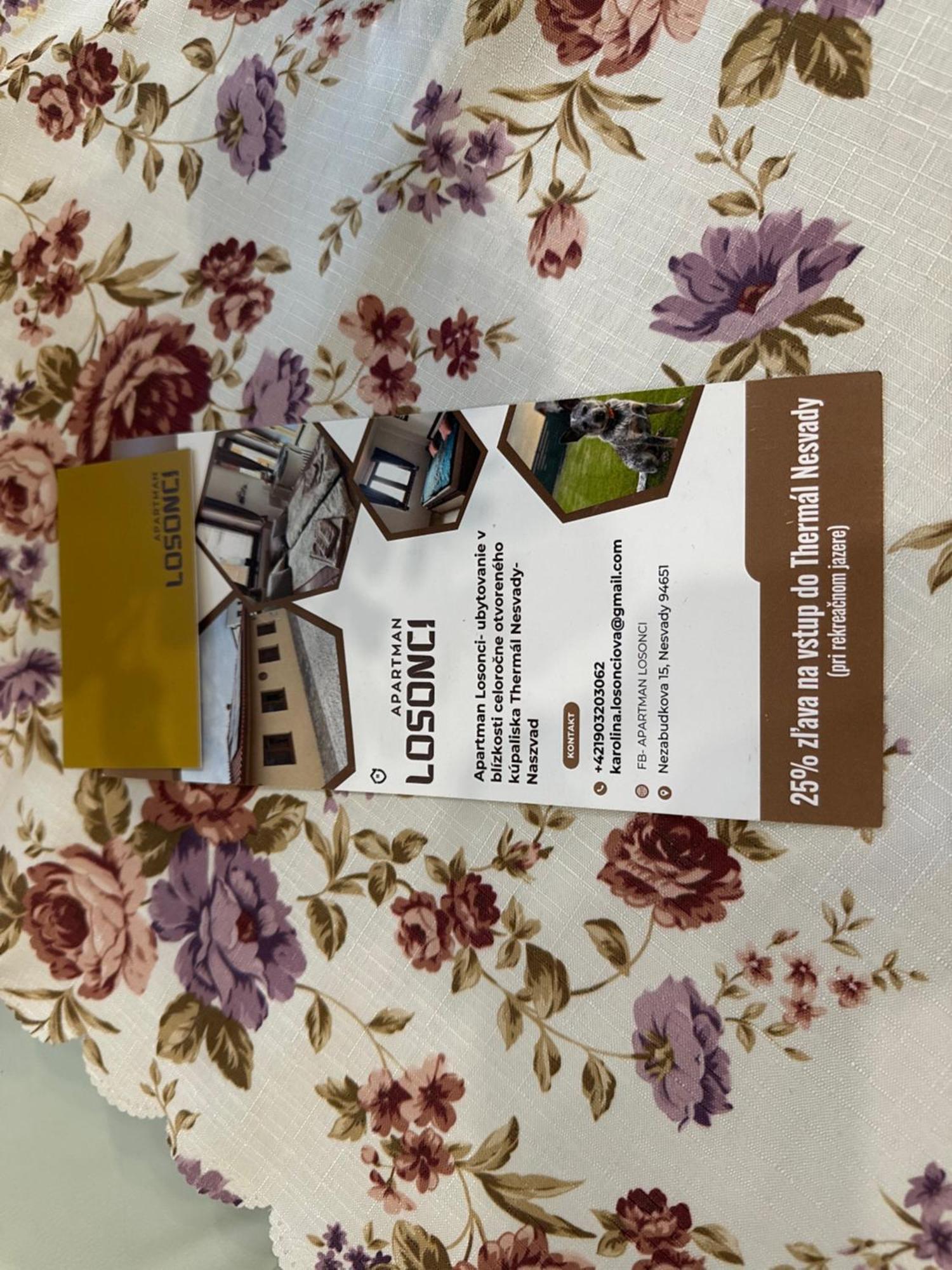 Apartman Losonci Nesvady- Pre 2 Osoby Studio エクステリア 写真